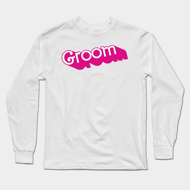 Groom Barbie logo Long Sleeve T-Shirt by byb